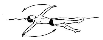 Техника обучения спортивному виду плавания кроль на спине