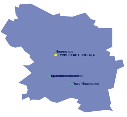 Исследование рекреационного потенциала Слободо-Туринского и Ирбитского районов Свердловской области